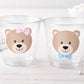 Teddy Bear Party Cups, Teddy Bear Treat Cups, Teddy Bear Birthday, Teddy Bear Party, Teddy Bear Party Favors, Teddy Bear Baby Shower