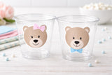 Teddy Bear Party Cups, Teddy Bear Treat Cups, Teddy Bear Birthday, Teddy Bear Party, Teddy Bear Party Favors, Teddy Bear Baby Shower