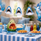 Shark Banner, Shark Garland, Space Banner, Space Garland, Shark Party