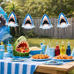 Shark Banner, Shark Garland, Space Banner, Space Garland, Shark Party