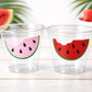 WATERMELON PARTY CUPS - Watermelon Party Favors Watermelon Treat Cups Watermelon Birthday One in a Melon First Birthday 1st Birthday