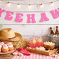 YEEHAW BANNER Cowgirl Party Banner Let's Go Girls Banner Cowgirl Birthday Banner Cowgirl Party Banner Decorations Bachelorette Party Banner