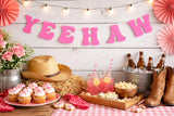 YEEHAW BANNER Cowgirl Party Banner Let's Go Girls Banner Cowgirl Birthday Banner Cowgirl Party Banner Decorations Bachelorette Party Banner