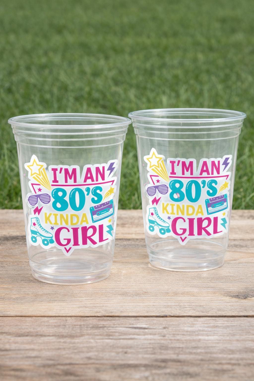 I Love the 80'S PARTY CUPS - 80's Birthday Cups 80's Party Cups 80's Decorations 80's Birthday Party 80's Birthday Party Decorations 80s 90s