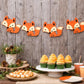 Fox Garland, Fox Banner, Woodland Banner, Woodland Garland, Nursery Decoration, Baby Shower, Photo Prop (11517229A)