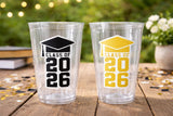 Class of 2026 Party Cups, 2026 Graduation Party Cups, Class of 2026 Decorations, Graduation Decorations, 2026 Graduation Party Cups 2026 Cup