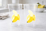 BANANA PARTY CUPS - Banana Party Favors Banana Treat Cups Banana Birthday Banana Party Favor Cups Monkey Birthday Party Fruit Party Cups
