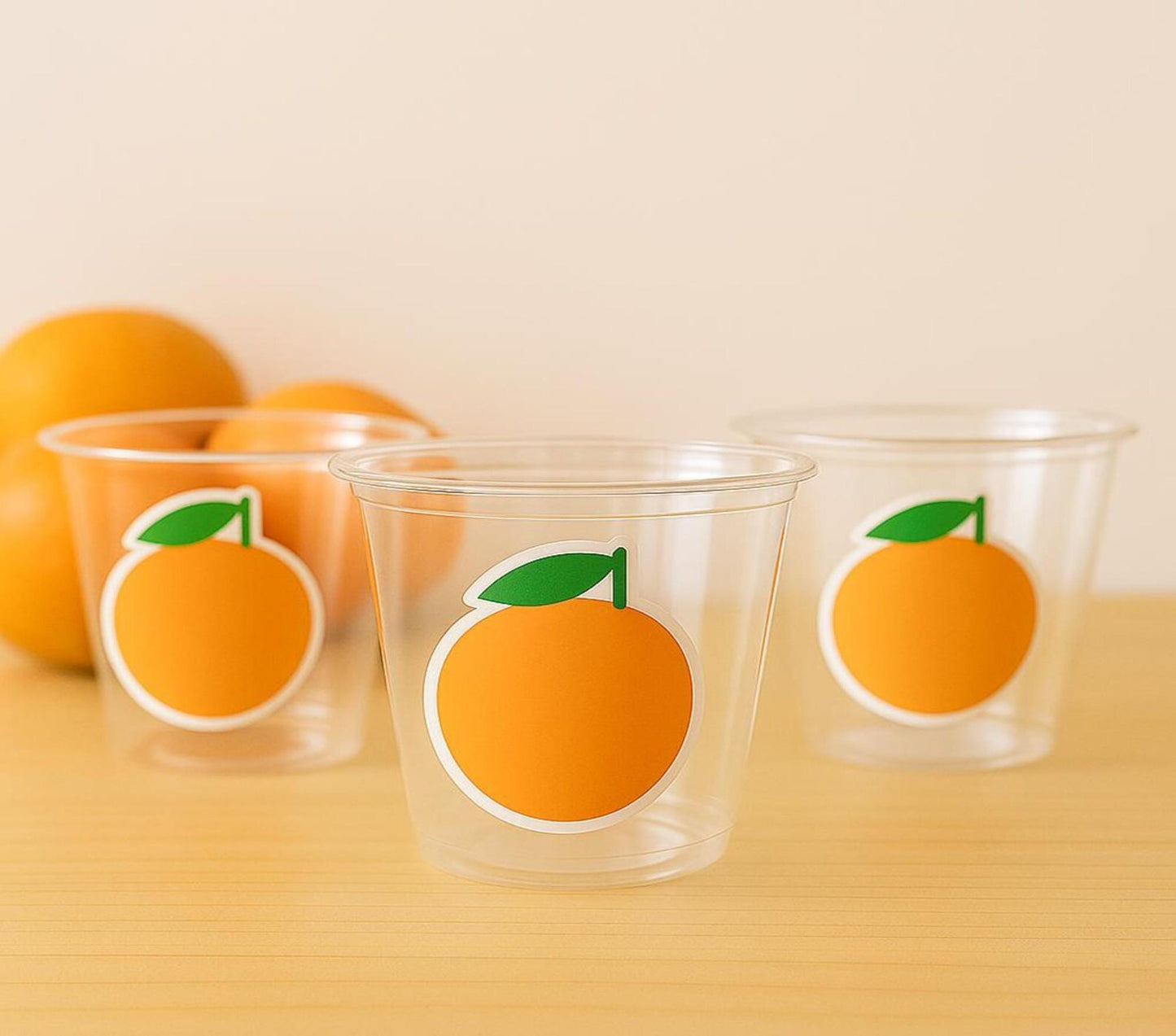 ORANGE PARTY CUPS - Orange Baby Shower Cups A Little Is On The Way Orange Baby Shower Decorations Orange Baby Shower Favors Little Oranges