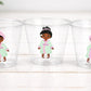 SPA PARTY CUPS - Spa Birthday Party Spa Party Favors Spa Party Decorations Spa Treat Cups Spa Birthday African American Spa Cups