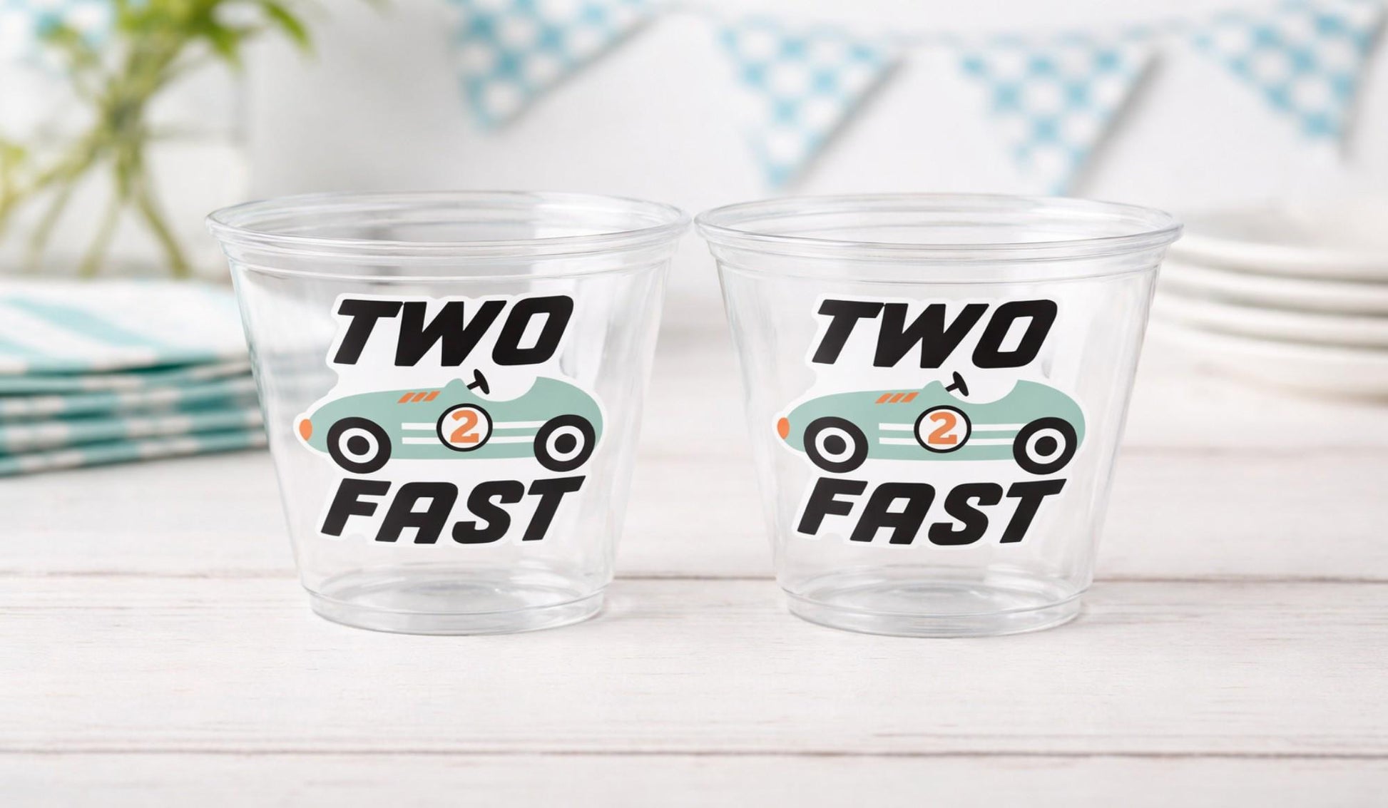 RACING PARTY CUPS - Race Car Cups Racing Birthday Cups Racing Birthday Cups Race Car Party Favors Racing Party Favors Racing Decorations