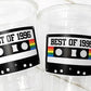 30th PARTY CUPS 30th Birthday Decoration 30th Party Favors 30th Party 30th Birthday Cassette Tape Party Best of 1995 Birthday Vintage 1995