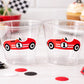 RACING PARTY CUPS - Race Car Cups Racing Birthday Cups Racing Birthday Cups Race Car Party Favors Racing Party Favors Racing Decorations