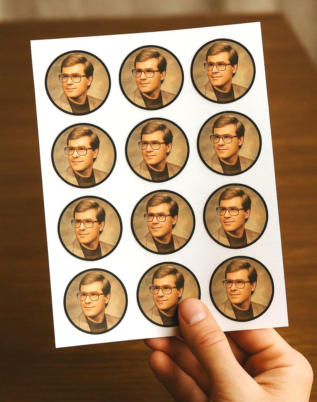 Custom Birthday Stickers, Personalized Stickers, Custom Party Favors, Birthday Decorations, Waterproof Stickers, Vinyl Stickers for Cups