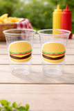 HAMBURGER PARTY Cups - Hamburger Birthday Party Hamburger Party Hamburger Treat Cups Hamburger Birthday Decorations Hamburger Party Favors
