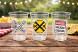 Train Cups, Train Party Favors, Train Birthday Favors, Train Party Cups, Train Birthday Decorations, Train Party Supplies