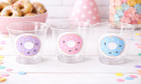 DONUT PARTY CUPS- Donut Birthday Party Donut Grow Up Donut Party Decoration Donut Birthday Decoration Donut First Birthday Donut Baby Shower