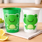 FROG PARTY CUPS - Frog Cups Frog Birthday Cup Frog Baby Shower Frog Cups Frog Birthday Frog Party Frog Party Decorations Frog Party Supplies
