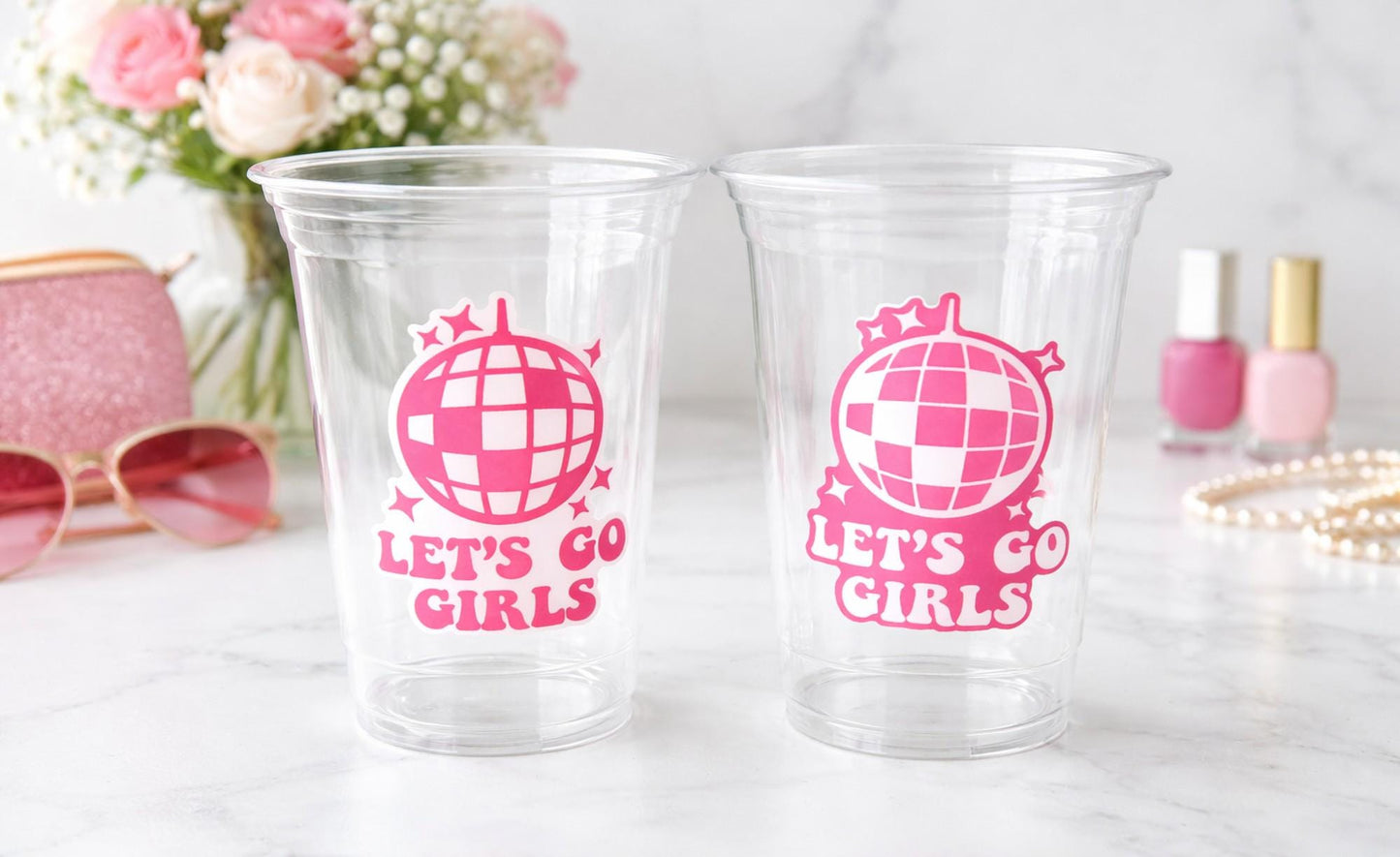 DISCO COWGIRL PARTY Cups -Cowgirl Cups Cowgirl Party Decorations Cowgirl Bachelorette Party Cowgirl Hat Birthday Rodeo Party Cups Disco Ball