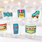 I Love the 90'S PARTY CUPS - 90's Birthday Cups 90's Party Cups 90's Decorations 90's Birthday Party 90's Birthday Party Decorations 90s 80s