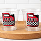 RACING PARTY CUPS - Race Car Cups Racing Birthday Cups Racing Birthday Cups Race Car Party Favors Racing Party Favors Racing Decorations