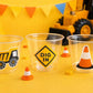 CONSTRUCTION PARTY CUPS - Dump Truck Party Cups Construction Truck Cups Construction Birthday Construction Party Construction Decorations