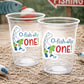 FISHING PARTY CUPS - Fishing Birthday Fishing First Birthday Party Gone Fishing Party The Big One Fishing Bobber Decorations Fish Bait Cups