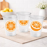 Orange Party Cups, Orange Birthday, Orange Party Favors, Orange Party Favors, Orange First Birthday, Orange Baby Shower Orange Decorations