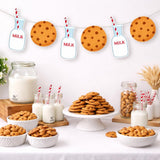 Milk Decorations Garland Milk Decorations Banner Milk Decorations Photo Prop Cookies Banner Cookies Decorations Cookies Birthday Milk Party