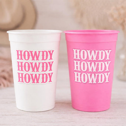 COWGIRL Party Cups - COWBOY Party Cups Cowgirl Cups Cowgirl Party Decorations Cowgirl Bachelorette Party Cowgirl Birthday Rodeo Party Cup