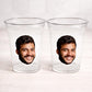 Groom Face Plastic Cups, Groom Face Cups, Groom Face Bachelorette Party, Groom Face Decorations, Groom Face Party Favors, Groom Face Party
