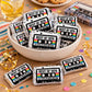 30 - 50th Birthday Cassette Tape Stickers 50th Birthday Stickers For Mini Candy Bar Wrapper Vintage 50th Birthday Best of 1976 Birthday