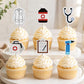Doctor cupcake toppers, Medical Toppers, Nurse Cupcake Toppers, nurse party, RN Party, Nursing Graduation cupcake toppers