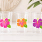 LUAU PARTY CUPS - Aloha Party Cups Luau Party Decoration Luau Party Supplies Luau Baby Shower Tropical Party Decorations Hawaii Hibiscus Cup
