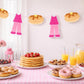 Pancake Garland, Pancake Banner, Pancakes and Pajamas, Pajamas Garland, Slumber Party, Pancake Photo Prop, Pancake Decorations