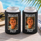 Personalized Can Cooler, Vintage Year Can Cooler, Custom Picture Can Cooler, Bachelorette Party Favors, Custom Birthday Party Favors