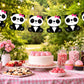 Panda Bear Garland, Panda Bear Banner, Panda Bear Decorations, Panda Banner, Panda Birthday, Panda Baby Shower Banner, Panda Nursery Banner