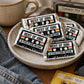 30 - 40th Birthday Cassette Tape Stickers 40th Birthday Stickers or Mini Candy Bar Wrapper Vintage 40th Birthday Best of 1985 Birthday