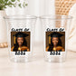 Custom Graduation Cups Custom Plastic Cups Personalized Photo Graduation Cups Custom Grad Photo Cups 2025 Graduation Party Cups Grad Favors