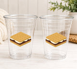 SMORES PARTY CUPS - Smores Cups Smores Party Decorations Smores Party Supplies Smores Party Favor