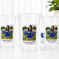 Personalized Graduation Photo Cups – Custom 16oz Plastic Party Cups with Picture & Text, Senior 2026 Drinkware, Cheerleader Party Favor Cups