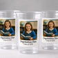 Personalized Graduation Photo Cups – Custom Class of 2026 Party Cups with Picture & Name, 16oz Clear Graduation Favor Cups