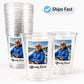 Personalized Retirement Party Cups with Photo, Officially Retired Cups, Custom Retirement Party Favors, Retirement Decorations, 16oz Cups