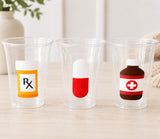 NURSE PARTY CUPS - Doctor Party Cups Nurse Party Cups Nursing Party Rn Party Decorations Medical School Party Nurse Graduation Party Meds