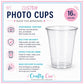 Ships Fast Personalized Photo Cups – 16oz Custom Party Cups, Vintage Est Year Picture Cups, Birthday Parties Favors Decorations Supplies