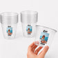 Custom Plastic Party Cups Personalized Party Cups Personalized Birthday Cups Vintage Party Cups Custom Face Party Cups Decorations wine Cups