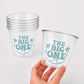 Beach Surf Birthday Cups, The Big One Cups, 1st Birthday Party Cups, Beach Surf Party Favors, Surfs Up Cups, Surfer Catch A Wave Cups, Surf
