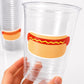 HOT DOG PARTY Cups -Hot Dog Birthday Party Hot Dog Party Hot Dog Treat Cup Hot Dog Birthday Decorations Hot Dog Party Favor 4th of July Cups