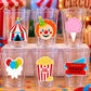 CIRCUS PARTY CUPS - Circus Birthday Cups Circus Party Favors Circus Party Cups Circus Baby Shower Circus Birthday Circus Party Decorations