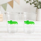 ALLIGATOR PARTY CUPS - Alligator Birthday Cups Alligator Party Favors Alligator Baby Shower Alligator Party Decorations Alligator Supplies