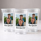 Personalized Father’s Day Cups with Photo – Best Dad Ever Party Cups | Custom Dad Picture Cups | Father’s Day Gift for Dad